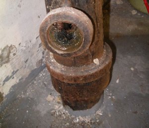 photo of pipe in ground